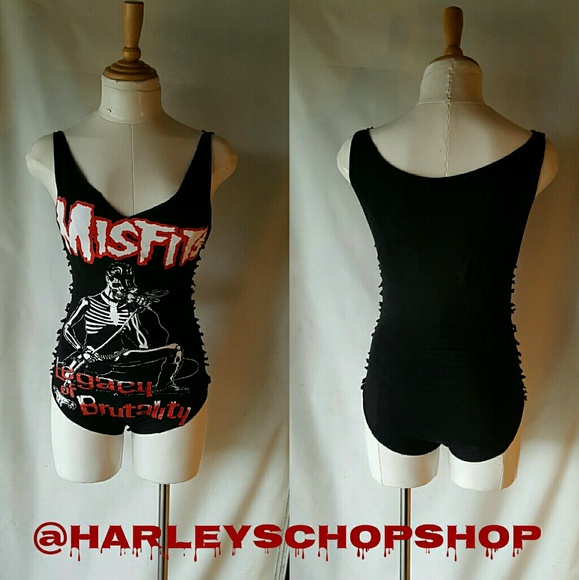 FINALMISFITS V-CUT TIED SIDES BODYSUIT - Picture 4 of 4